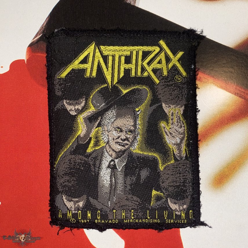 Anthrax - Among The Living Original Woven Patch