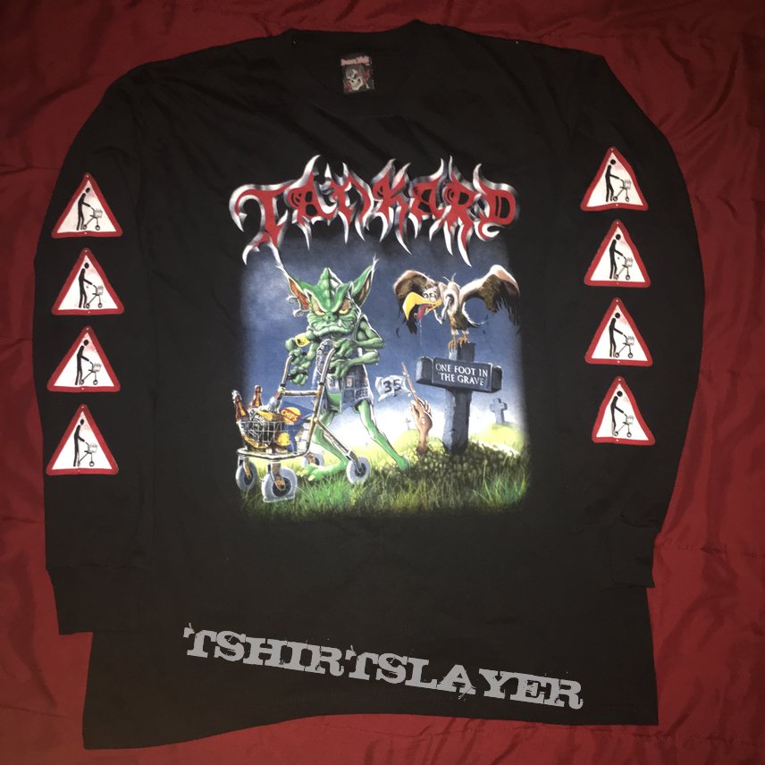 Tankard - One Foot in the Grave Long Sleeve Shirt