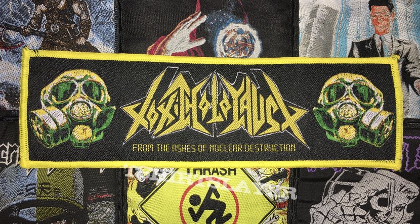 Toxic Holocaust - From The Ashes Of Nuclear Destruction Woven Strip Patch