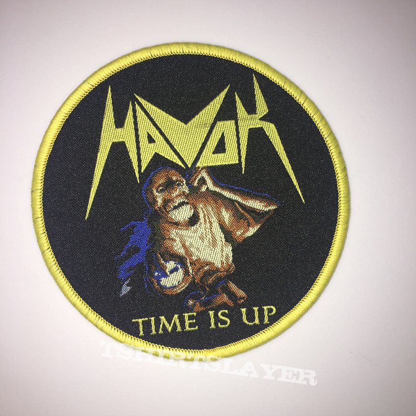 Havok - Time Is Up Woven Patch