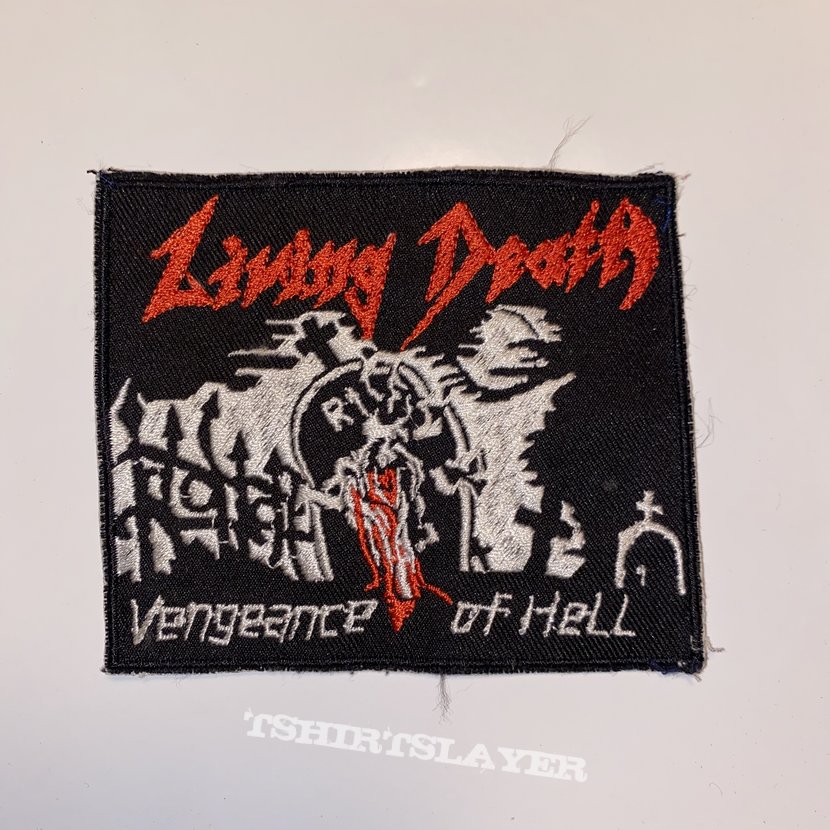 Living Death - Vengeance Of Hell Embroidered Patch