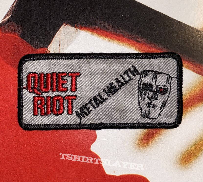 Quiet Riot - Metal Health Original Embroidered Patch