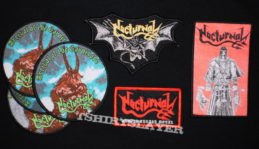 Nocturnal woven patch collection