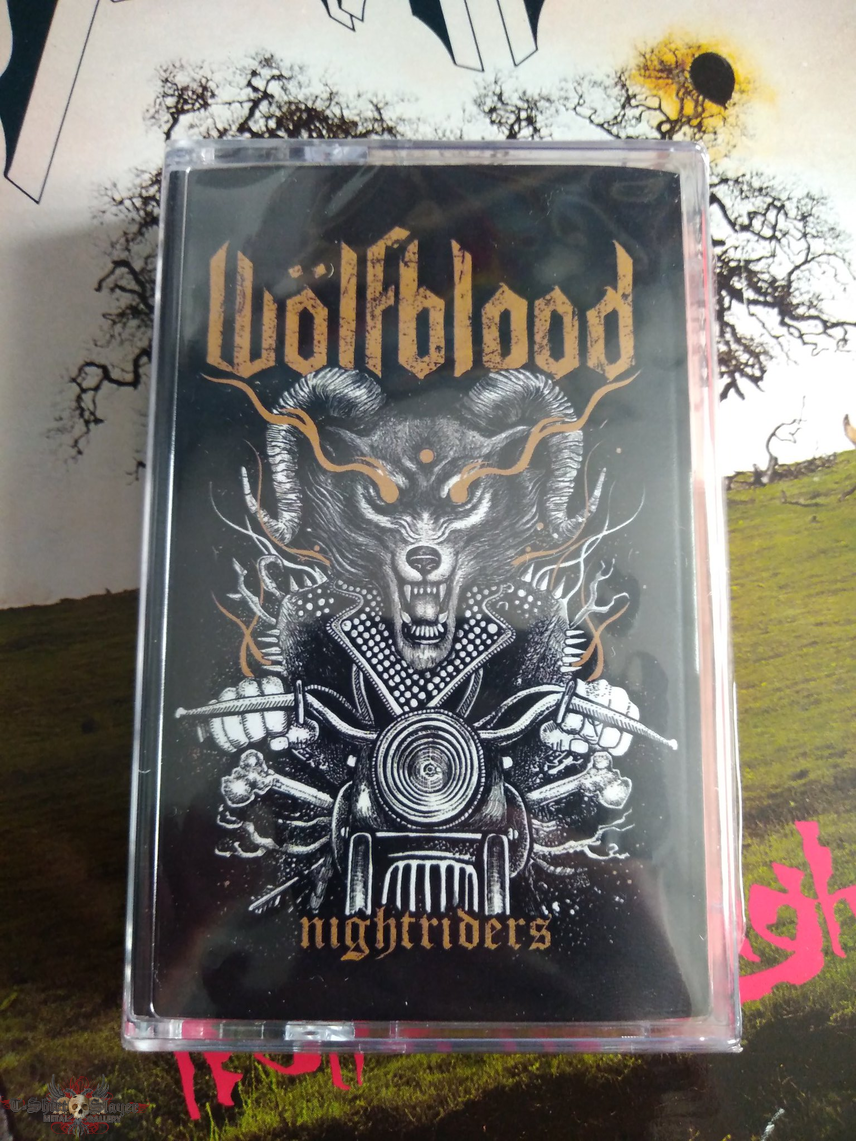 WolfBlood Nightriders cassette and cd