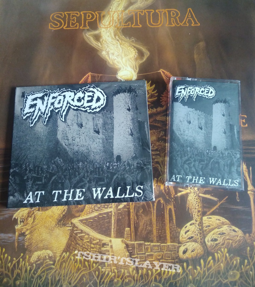 Enforced At The Walls cassette and cd