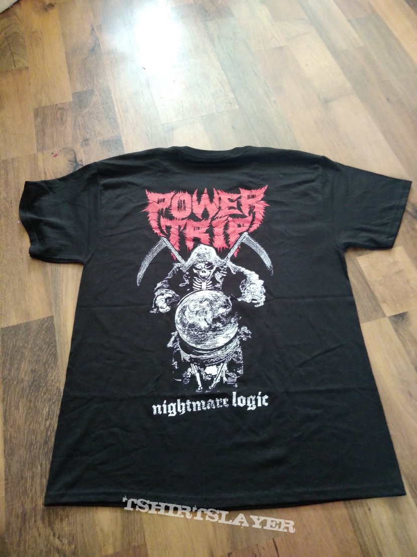 Power Trip Nightmare Logic shirt