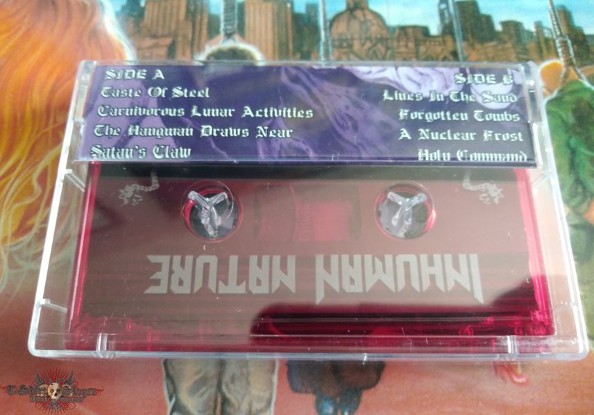Inhuman Nature Self Titled Cassette + Woven Patch