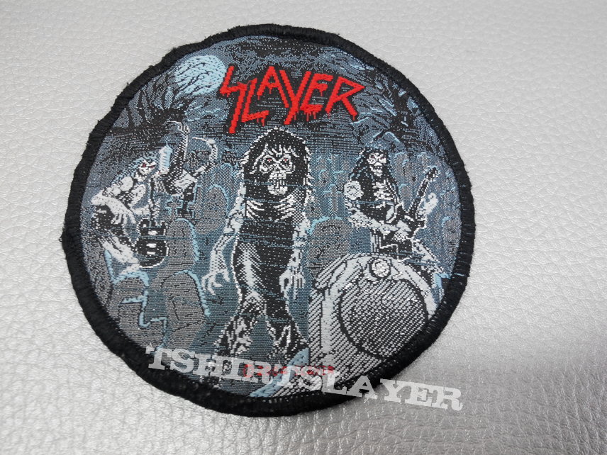 Slayer - Live Undead - ORIGINАL Round Patch 