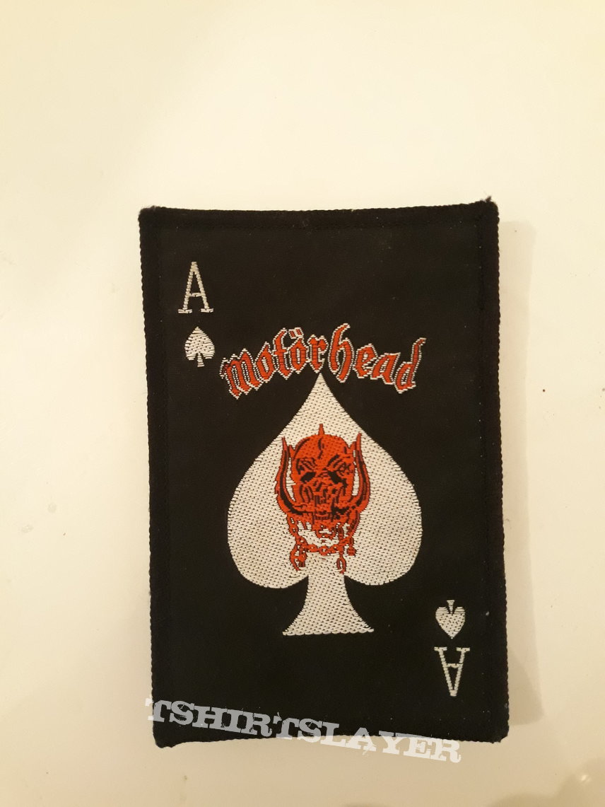 Motörhead ace of spades patch