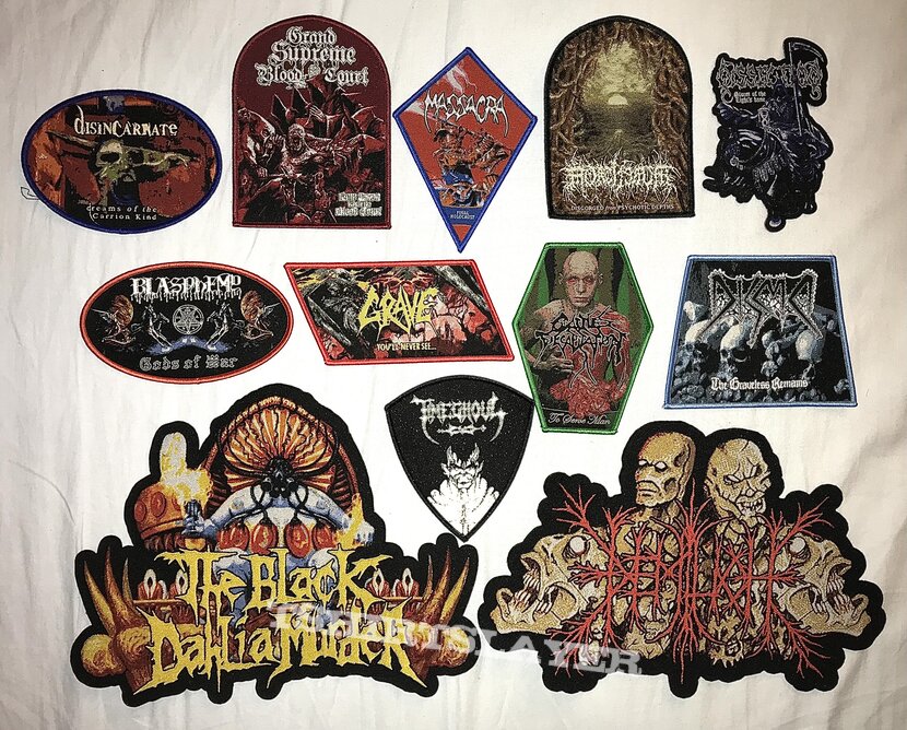 Disincarnate Rare and sold out patches Disincarnate Rare and sold out patches