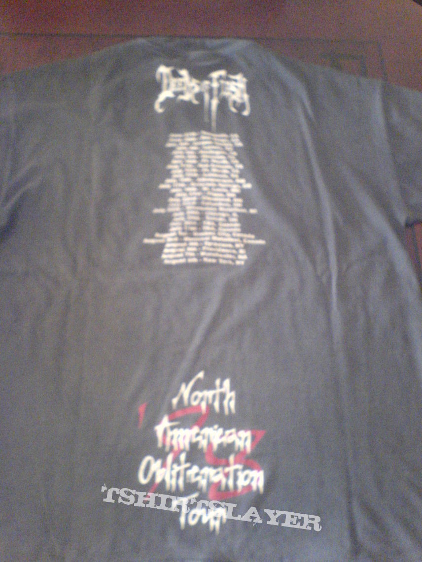 Deeds Of Flesh north american obliteration tour 98