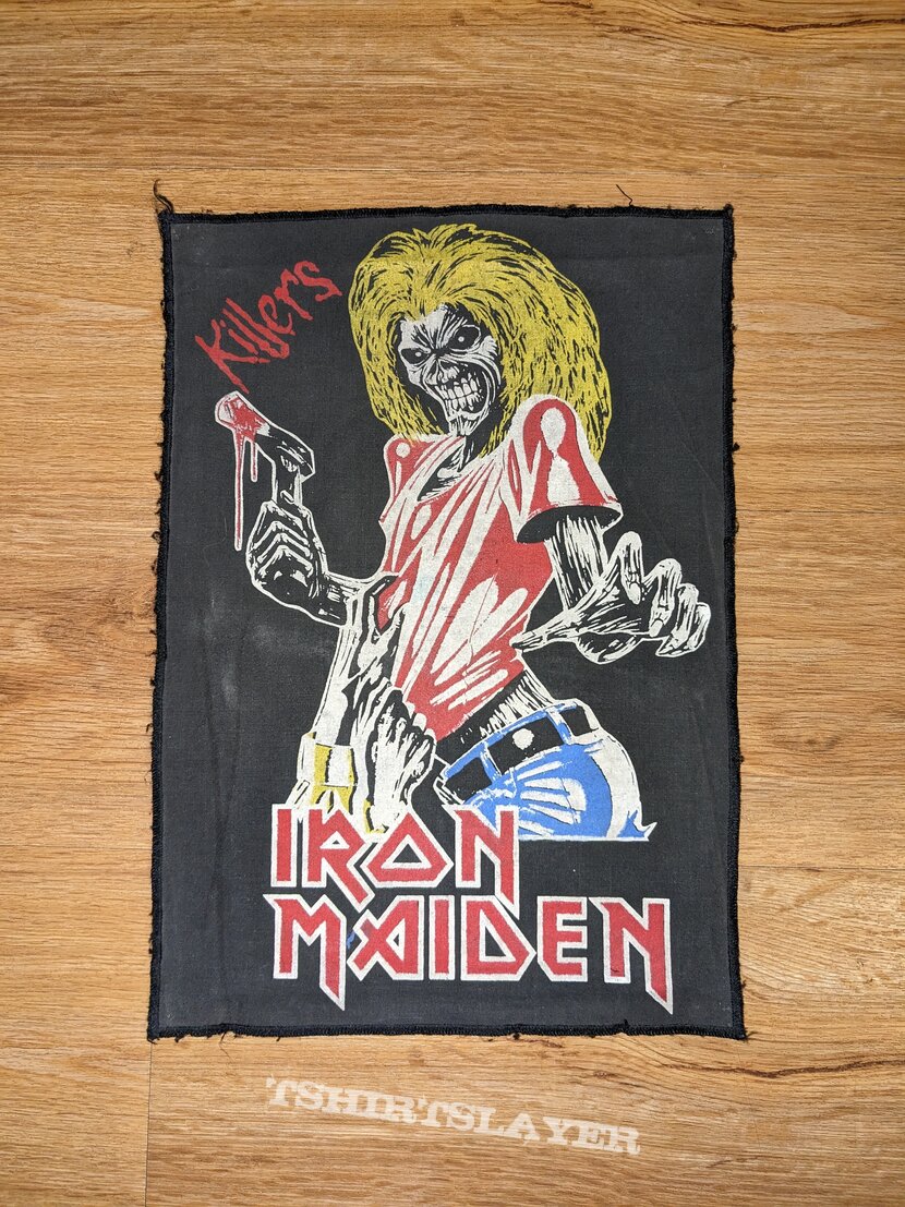 Iron Maiden &#039;Killers&#039; 80s Bootleg Backpatch