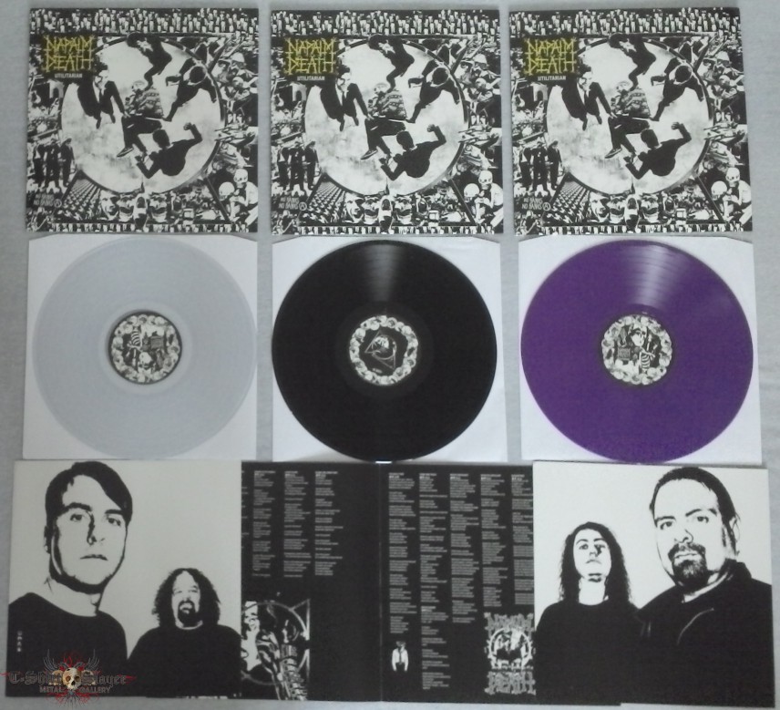 Napalm Death - Utilitarian purpur LP