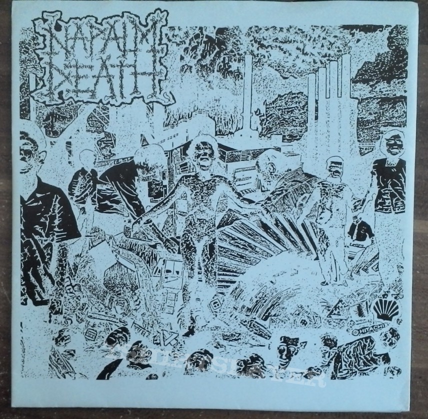 Napalm Death - Tour EP 7&quot; black vinyl with poster cover