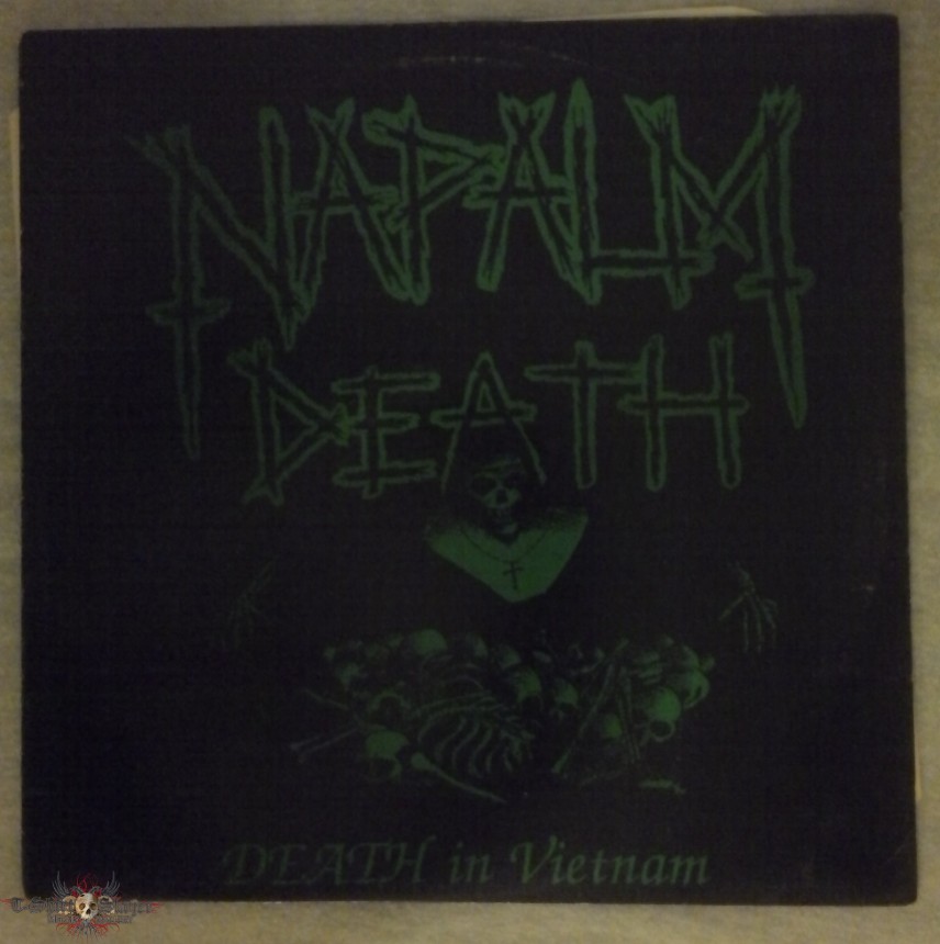 Napalm Death - Death in Vietnam white LP