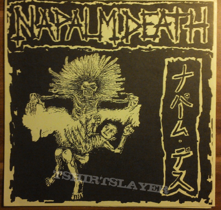 Napalm Death / S.O.B. split black flexi 7&quot;