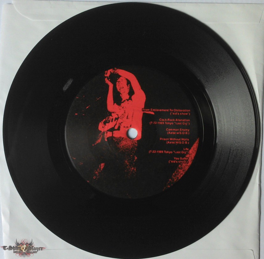 Napalm Death / Godstomper ‎– Bought... Enslaved... Crushed / Untitled 7&quot;