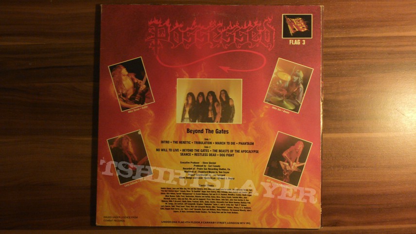  Possessed - Beyond The Gates LP