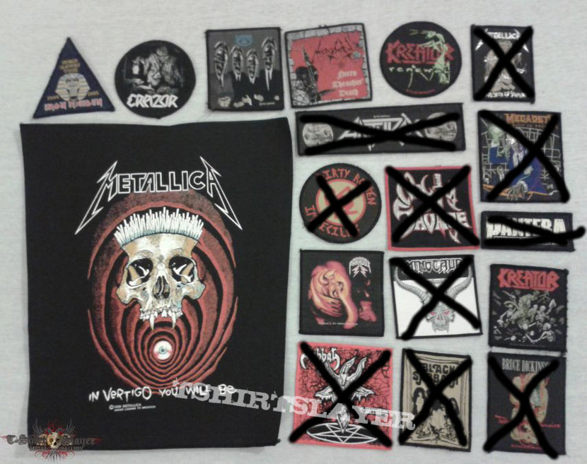 Metallica Patches