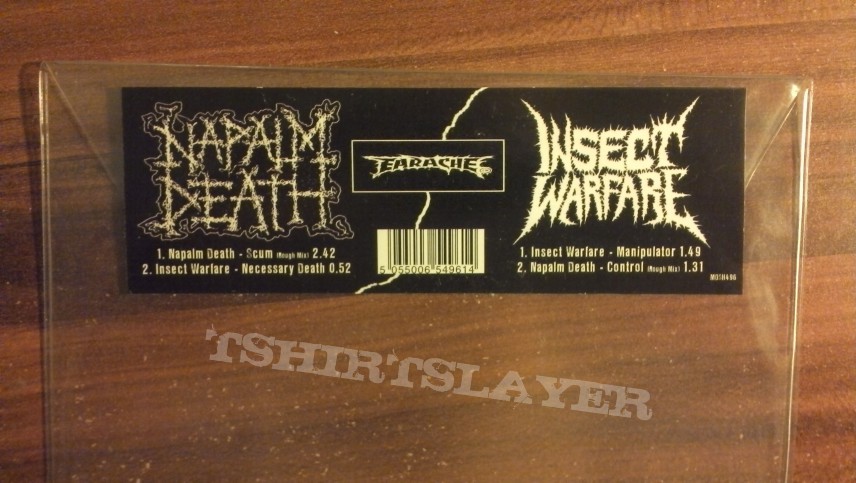 Napalm Death / Insect Warfare split 7&quot;