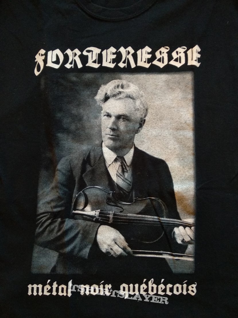 Forteresse Tee Shirt - Metal Noir Québécois