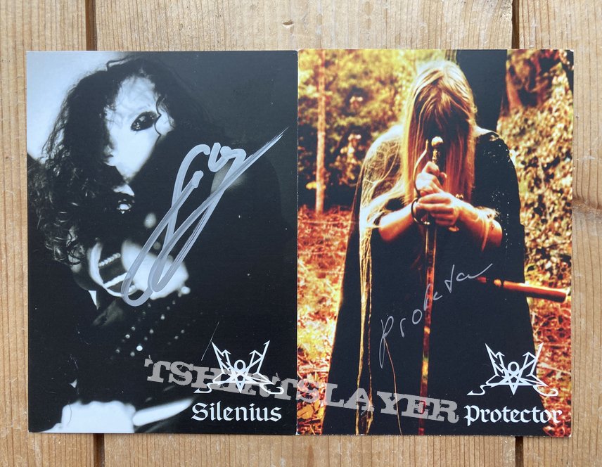 Summoning signed photo/card 