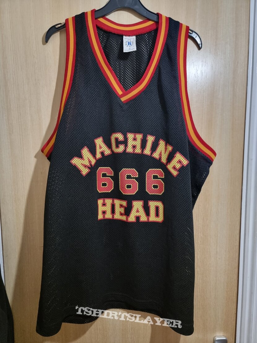 Machine Head Basketball Jersey XL. Blue Grape 1994 | TShirtSlayer TShirt  and BattleJacket Gallery