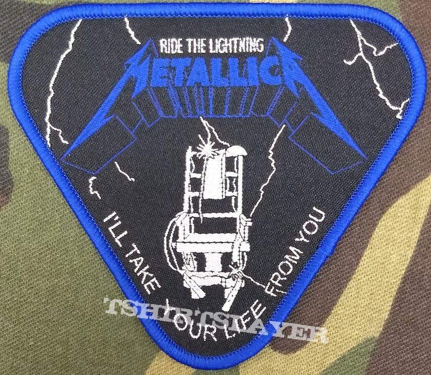 Metallica Ride The Lightning Patch