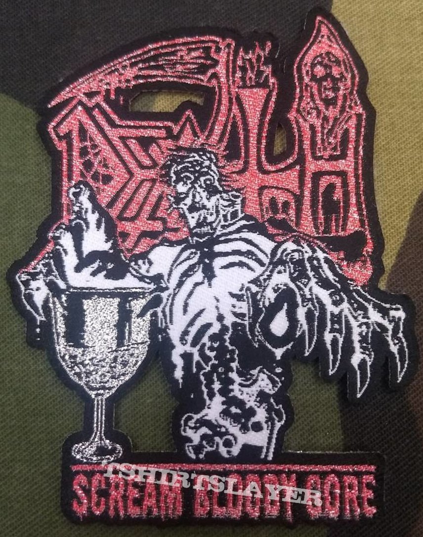 Death-Scream Bloody Gore Shaped Patch
