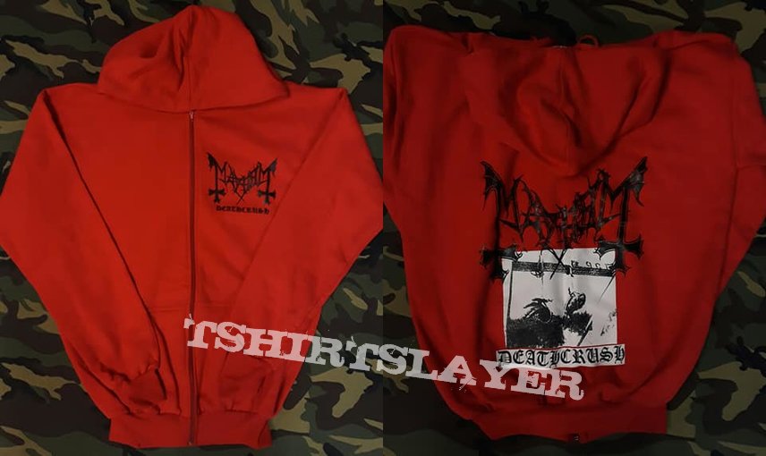 Mayhem-Deathcrush Zip Up Hoodie