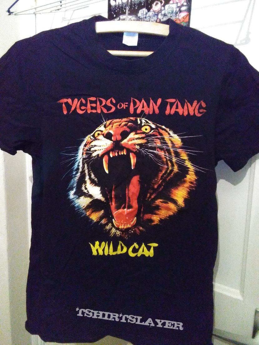 Tygers Of Pan Tang, Tygers of pan tang - Wild Cat TShirt or Longsleeve  (Nuclearwinter's) | TShirtSlayer