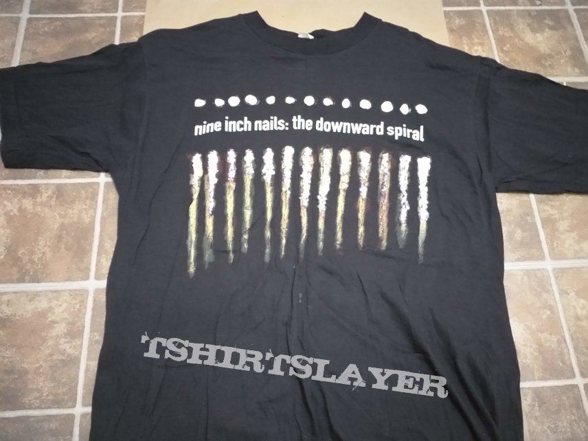 1994 Nine Inch Nails TheDownwardSpiral Shirt | TShirtSlayer TShirt and BattleJacket Gallery 1994 Nine Inch Nails TheDownwardSpiral Shirt | TShirtSlayer TShirt and BattleJacket Gallery