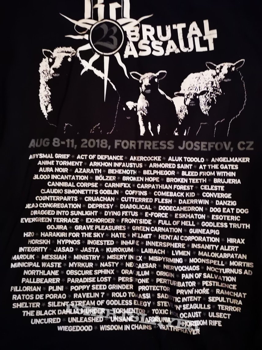 Akercocke Brutal Assault 2018 Festival Shirt Akercocke Brutal Assault 2018 Festival Shirt