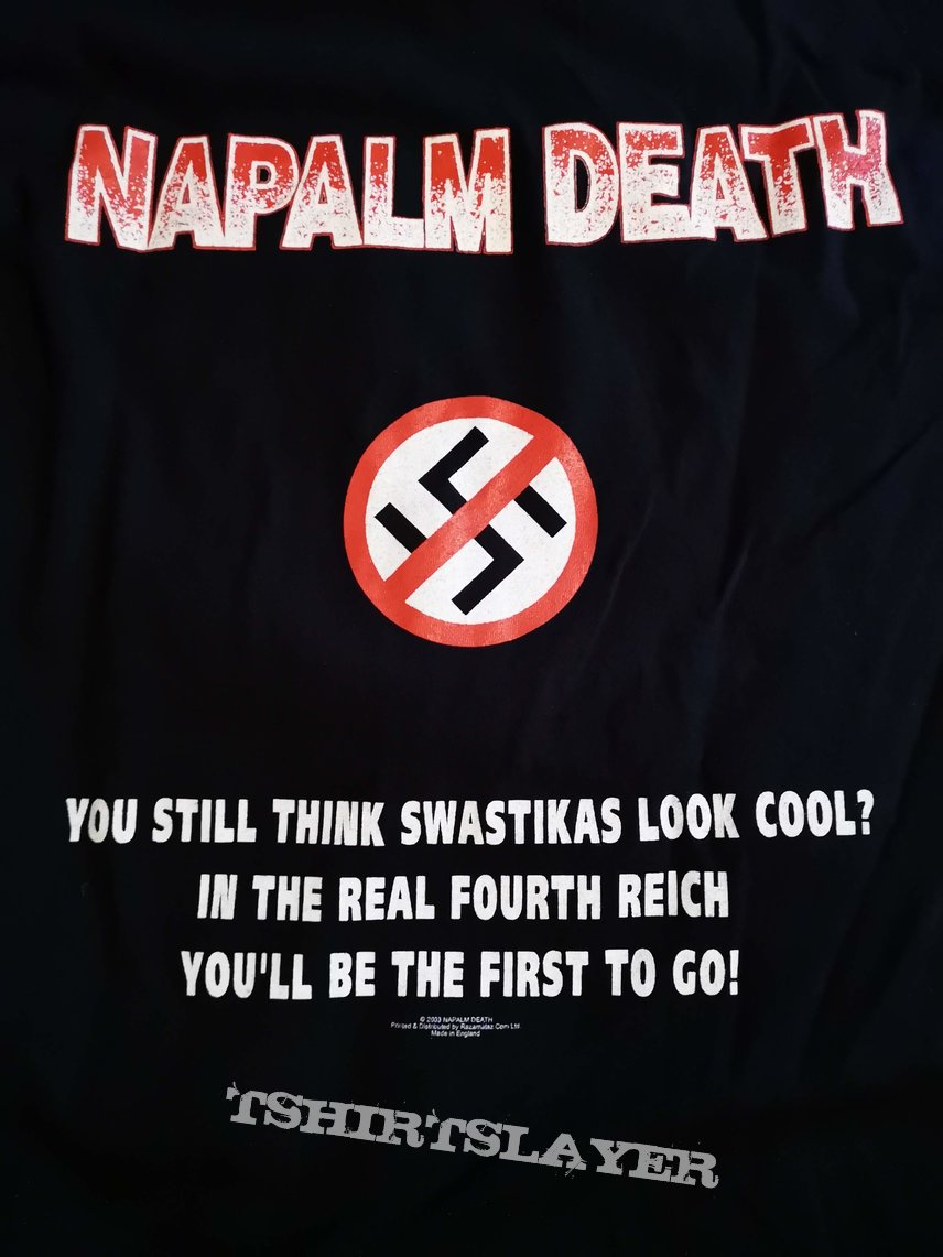 Napalm Death - Nazi Punks Fuck Off Shirt