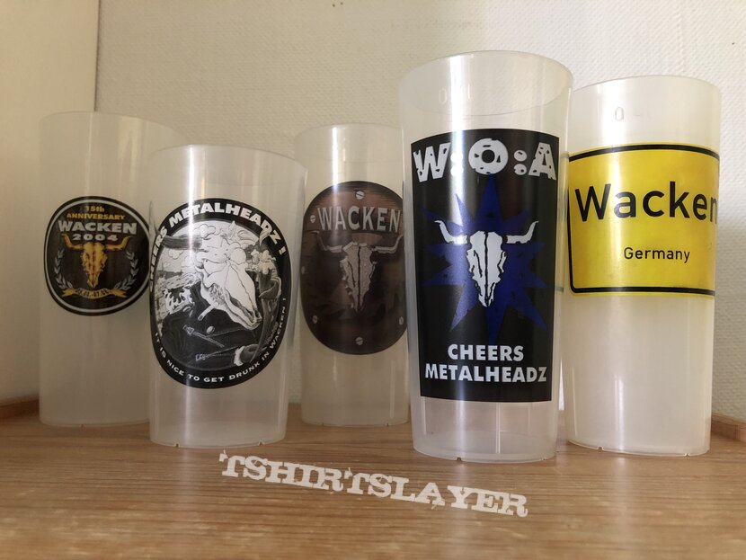 Wacken Open Air Wacken beer cups (2001-2005) Wacken Open Air Wacken beer cups (2001-2005)