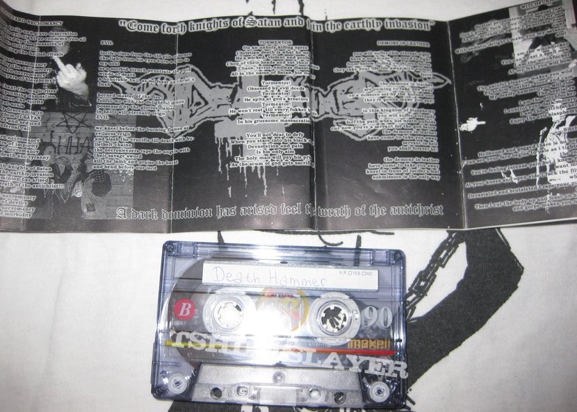 Deathhammer Bonus 1: Probably russian bootleg tape of the Rotting Demos