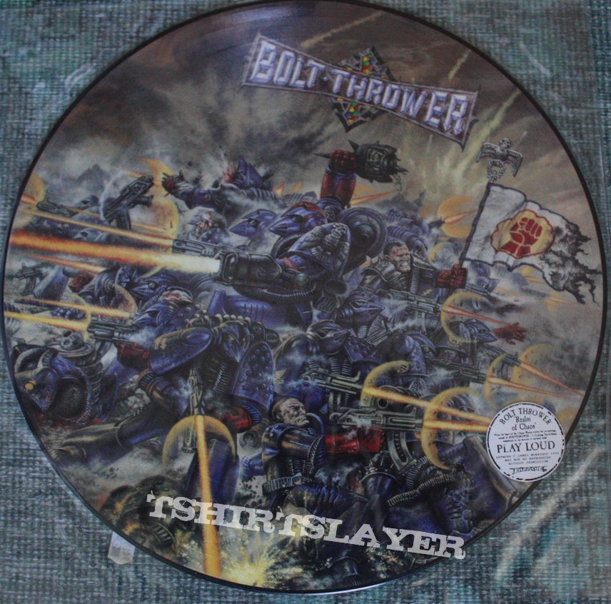  Bolt Thrower ‎– Realm Of Chaos  Picture Disc