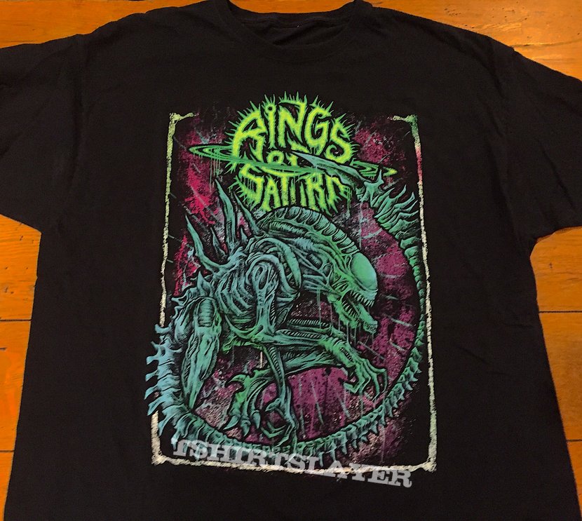 Rings of Saturn Xenomorph T Shirt | TShirtSlayer TShirt and BattleJacket  Gallery