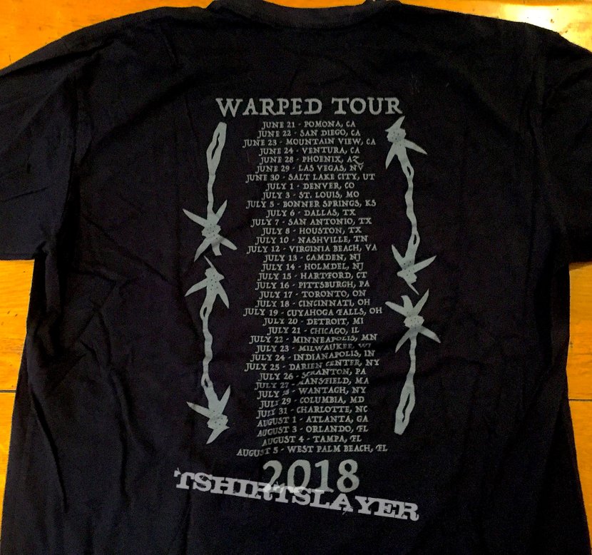 Warped tour t sales shirts