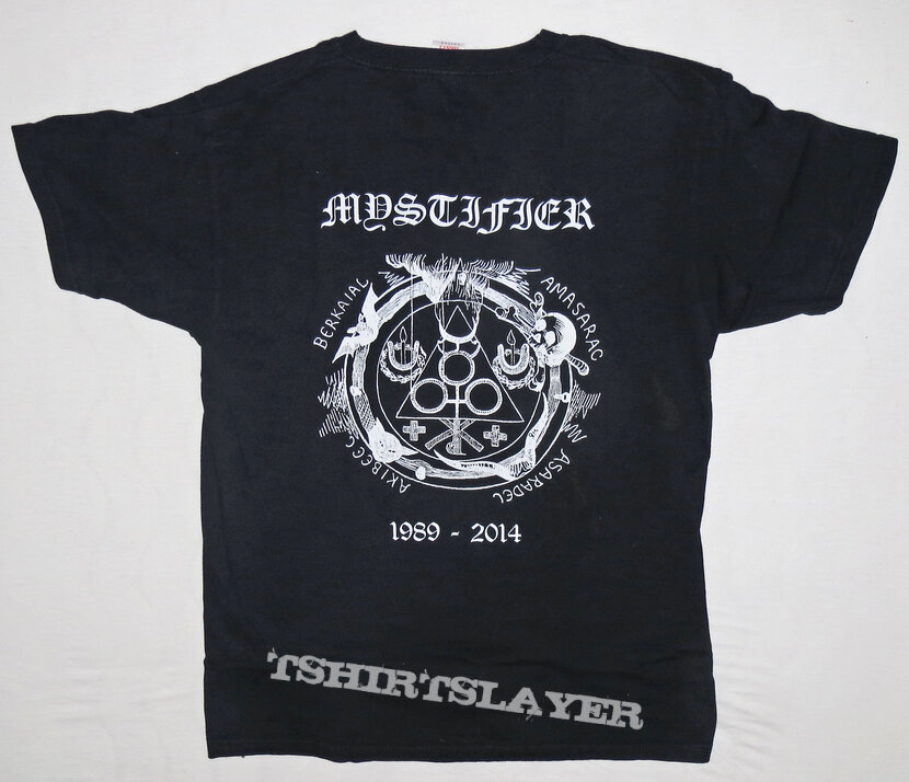 Mystifier - 25 Years Of Blasphemy and War | TShirtSlayer TShirt and ...