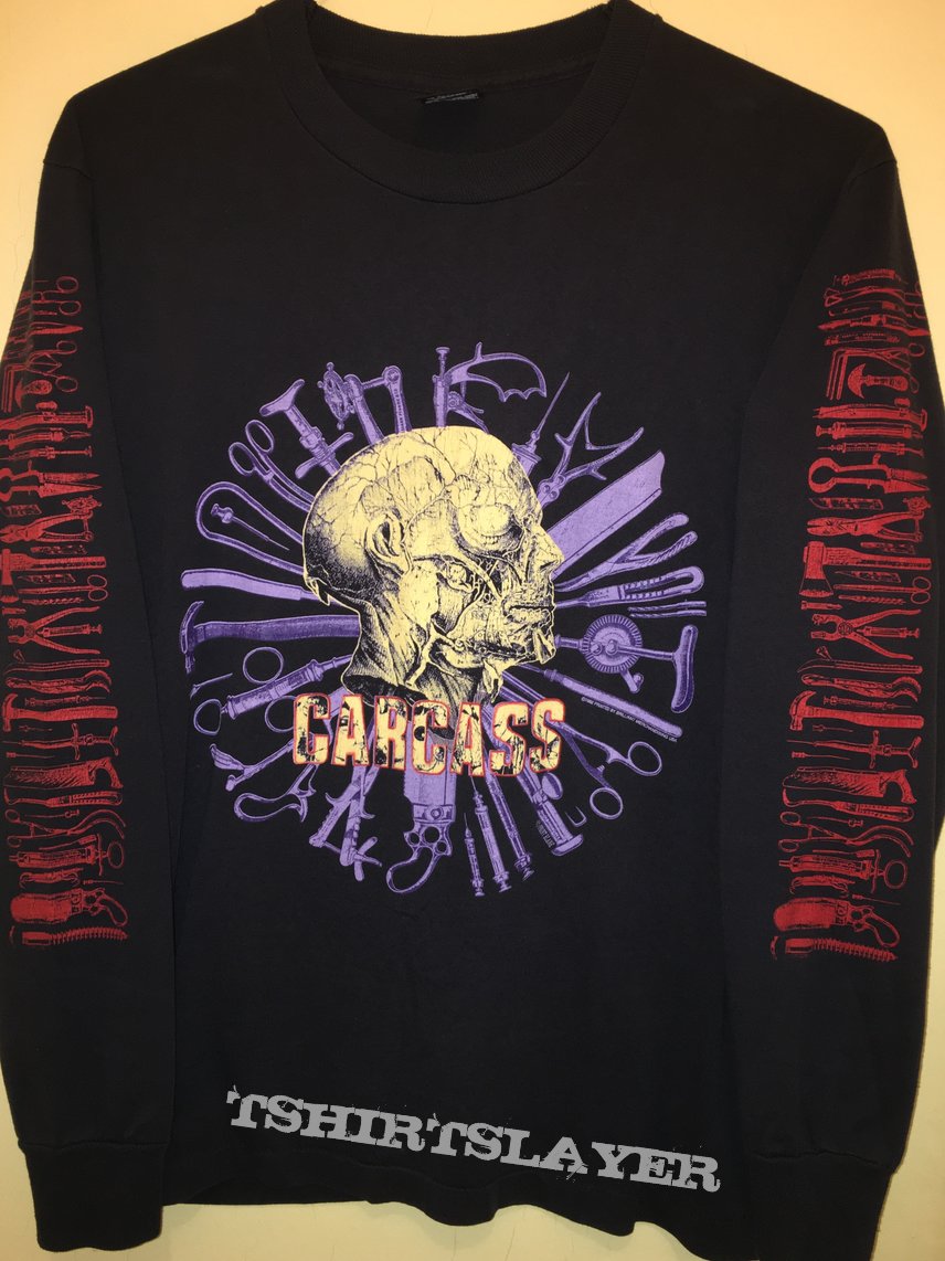 CARCASS Necroticism Descanting The Insalubrious US Tour 1992 L/S Shirt