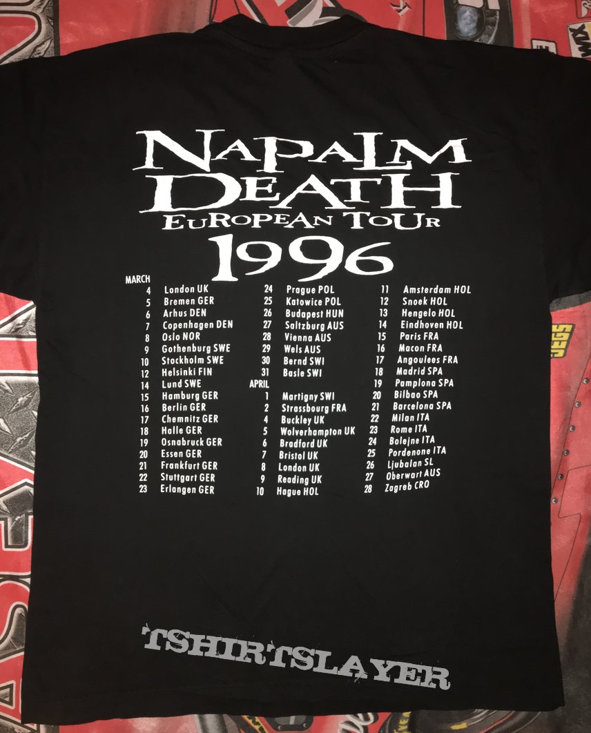 Napalm Death Tour Shirt