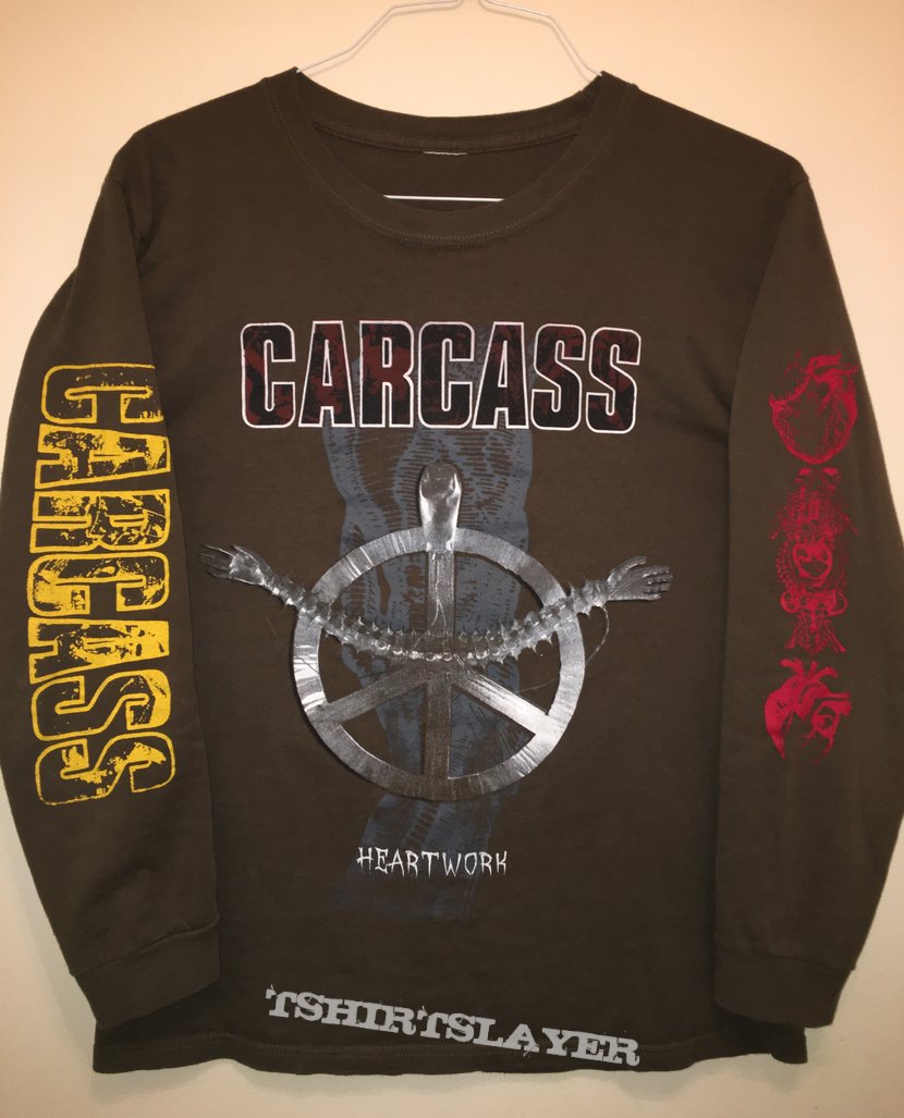 Carcass &quot;Heartwork&quot; Long Sleeve Shirt