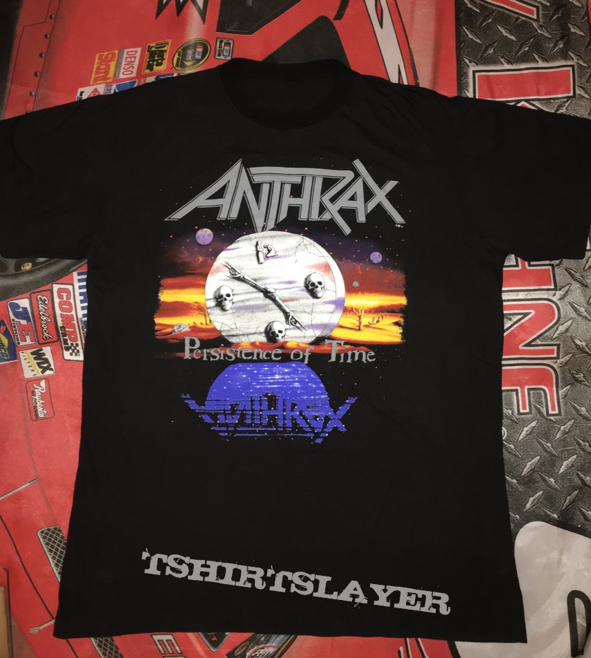 Anthrax &quot;Persistence Of Time&quot; T-Shirt