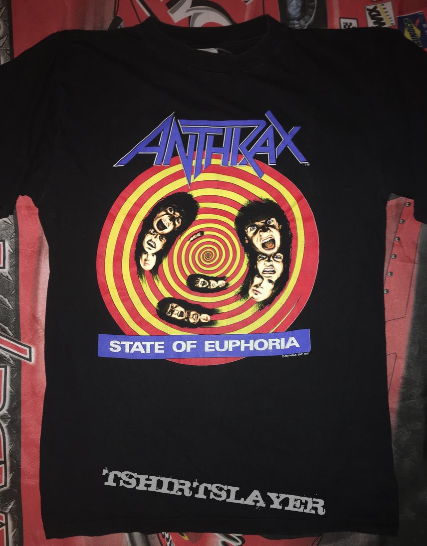 Anthrax &#039;State Of Euphoria&#039; T-Shirt