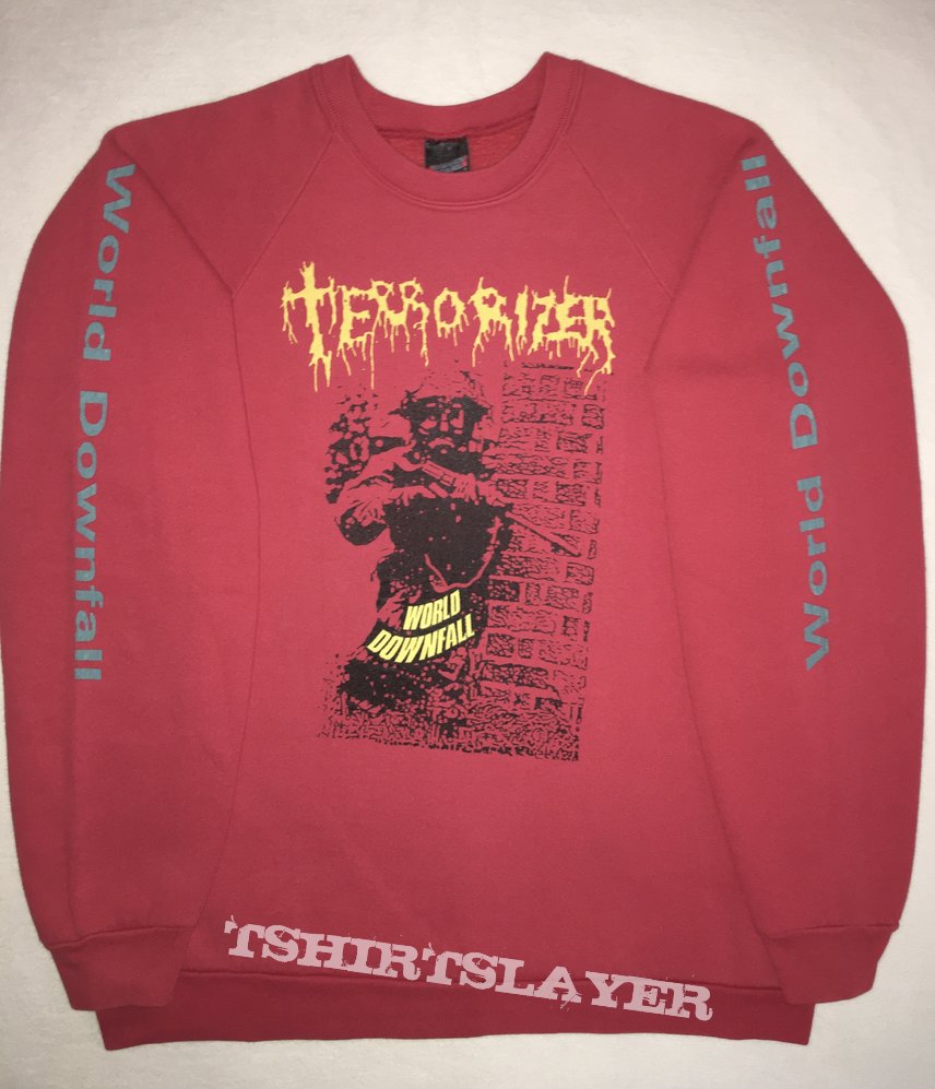 Terrorizer 'World Downfall' Sweatshirt | TShirtSlayer TShirt and ...