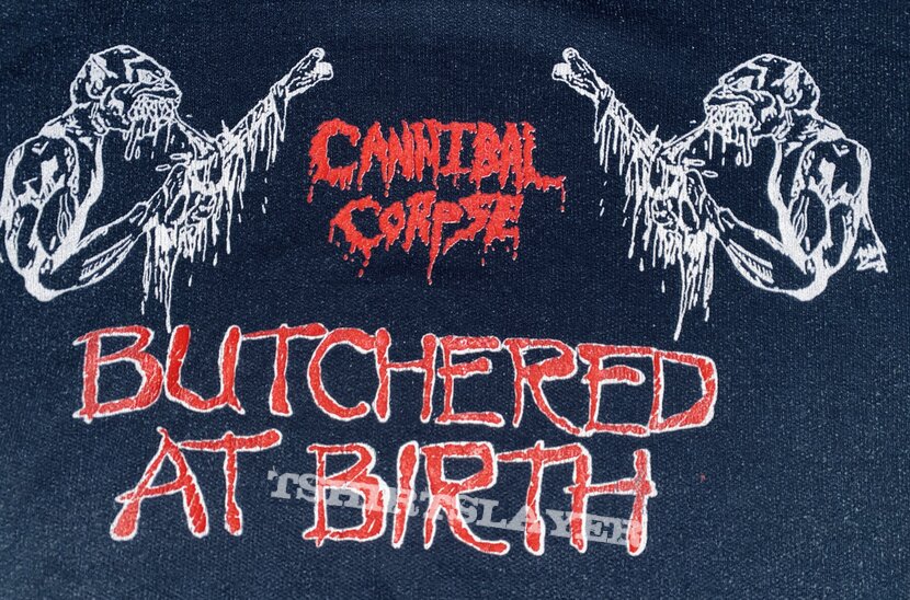 Cannibal Corpse &#039;Butchered at Birth&#039;  Sweatshirt