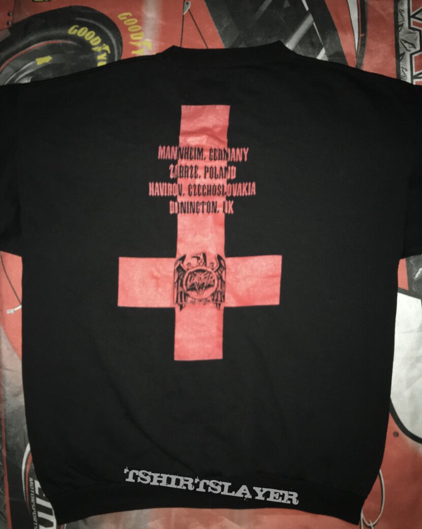 Slayer &#039;European Tour&#039; Sweatshirt