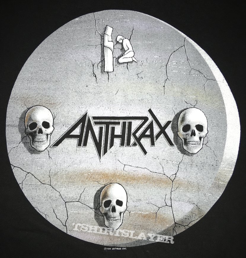 Anthrax &#039;Persistence Of Time&#039; Hooded Sweatshirt