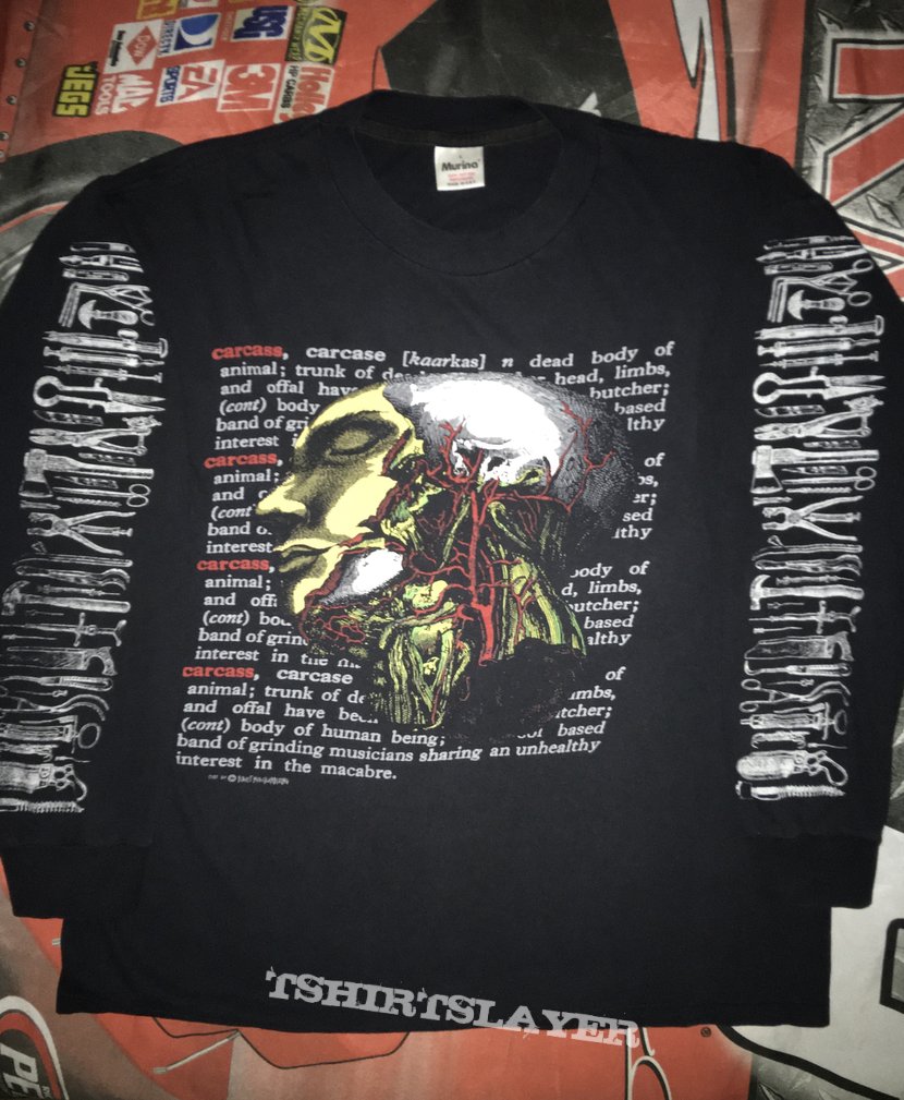 Carcass &#039;Definition-Necrohead&#039; L/S Shirt